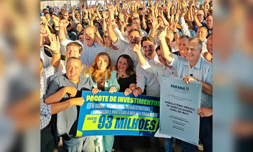 Beto Preto destaca “pontes de Guaratuba” da saúde e celebra novo AME de Irati