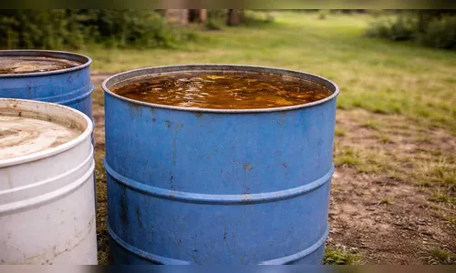 Óleo usado para fabricação de sabão é furtado em propriedade rural em Ivaiporã