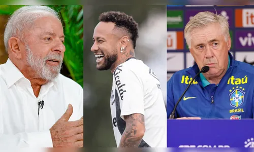 Lula revela conversa com Ancelotti e opina sobre Neymar na Copa
