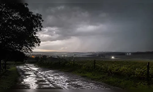 Chuva chega a Ivaiporã nesta sexta e temperatura deve cair nos próximos dias