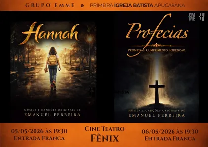 Cine Teatro Fênix receberá duas produções com músicas e canções originais