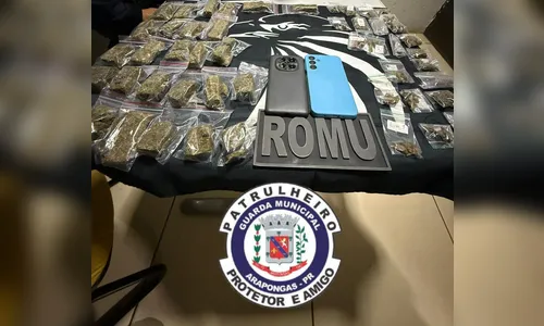 Denúncia leva Romu até casa suspeita de tráfico em Arapongas