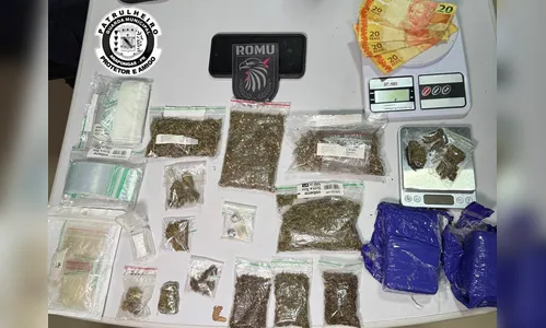 Guarda Municipal prende casal que usava a própria casa para vender drogas