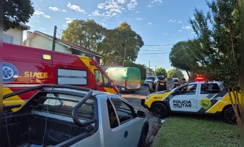 Homem em surto é baleado após avançar com faca contra PMs no Paraná
