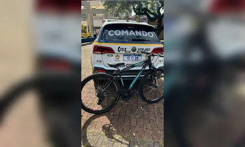 GCM recupera bicicleta furtada e prende homem por receptação
