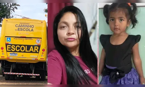 Avó e neta morrem atropeladas por ônibus escolar no interior do Paraná