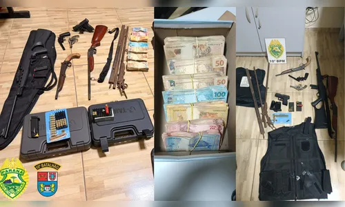 Homem agride companheira, foge e deixa armas e R$ 46 mil em casa