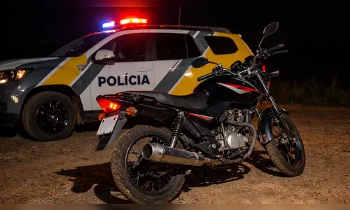 Menor é flagrado pilotando moto irregular na zona rural de Cruzmaltina