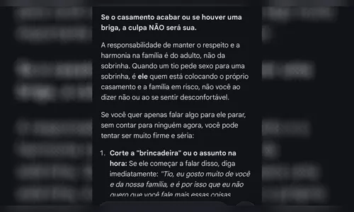 Família descobre abuso contra criança após pergunta feita para IA no PR