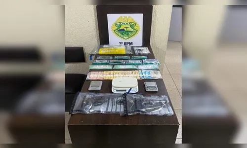 Ação da ROCAM e Patrulha Rural apreende drogas e armas no Paraná