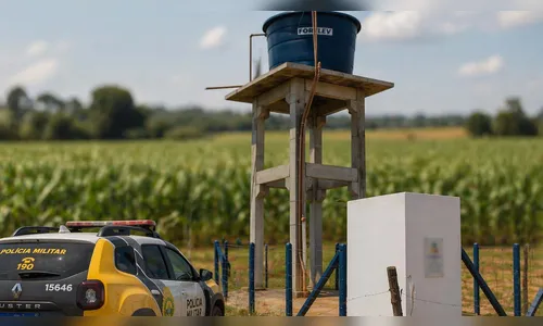 Furto de fios em Ivaiporã deixa moradores sem água no Cruzeirinho