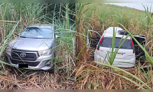 Hilux e Fiesta roubados são recuperados pela PCPR em São Pedro do Ivaí