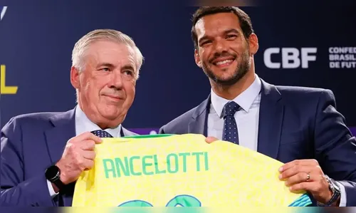 Presidente da CBF 'garante' renovação de Ancelotti na seleção até 2030: 'Dá para cravar'