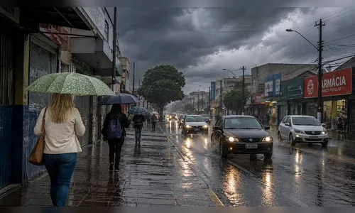 Ivaiporã e região enfrentam sábado de céu fechado e chuva durante todo o dia