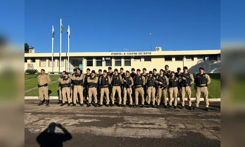 Polícia Militar inicia projeto 'Futuro Oficial' no 10º BPM em Apucarana