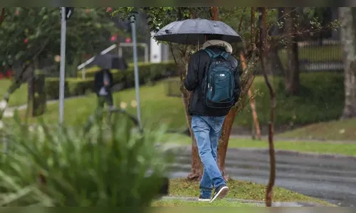 Simepar prevê chuva forte em Ivaiporã e região nesta quarta-feira