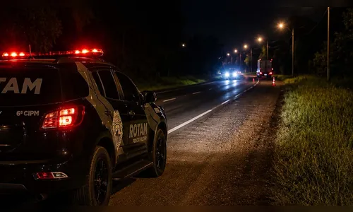 Operação da Rotam na PR-082 em Lunardelli apreende mercadorias trazidas do Paraguai