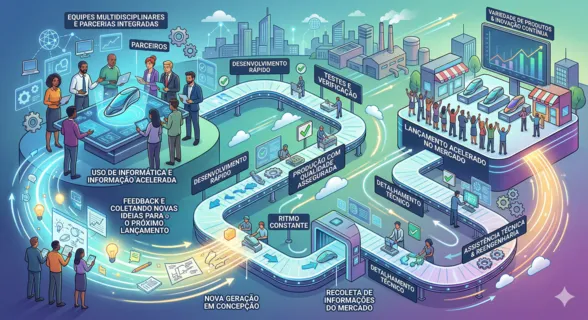 A corrida para a geração de novos produtos