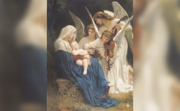No colo de uma mãe, Jesus encontrou abrigo