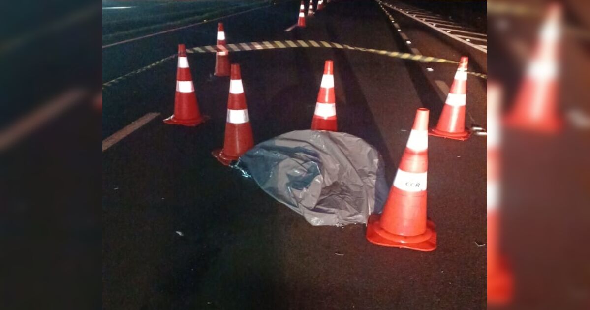 Homem morre atropelado na BR-376 próximo a Cambira