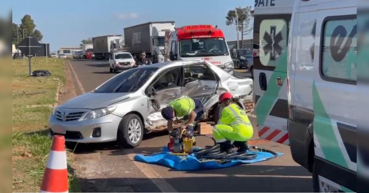Identificada empresária de Jardim Alegre morta em acidente na PR-444 em Arapongas