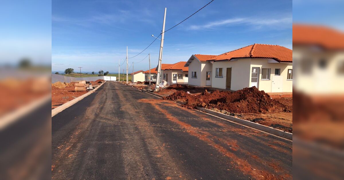Prefeitura de Jandaia do Sul acompanha obras de 75 casas do Programa Vida Nova