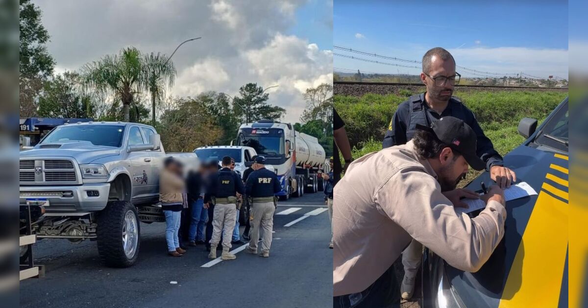 Influenciador César Rincon é preso pela sexta vez no PR por dirigir sem CNH