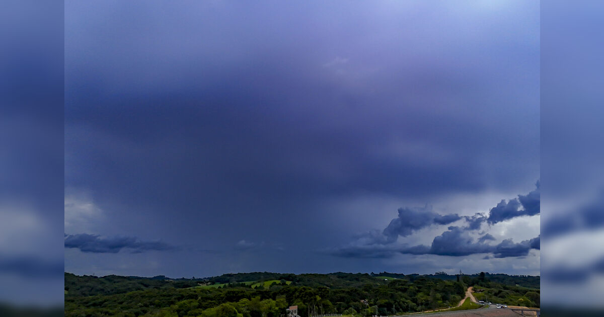 Inmet emite alerta de tempestades para mais de 200 cidades d