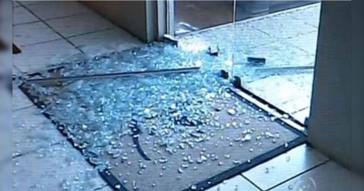 Comércio tem fachada destruída durante arrombamento em Apucarana