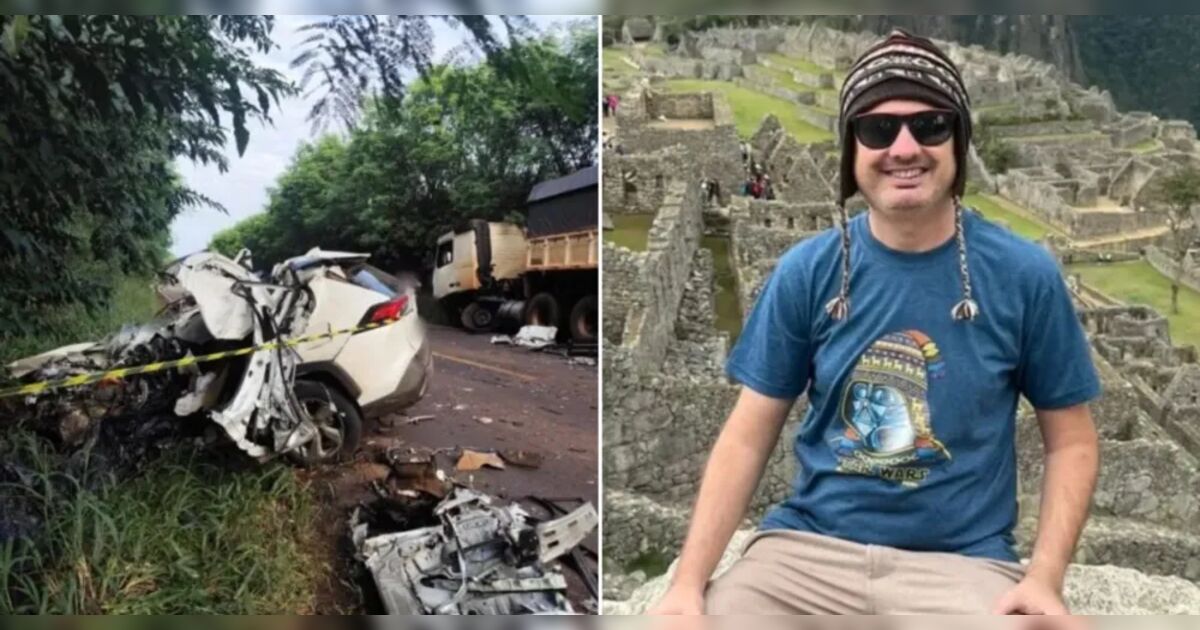 Empresário morre após colisão frontal entre carro e carreta na PR-495