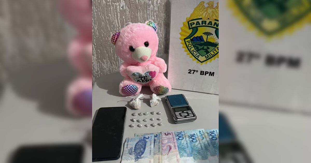 Mulher é presa no PR após polícia encontrar crack escondido 