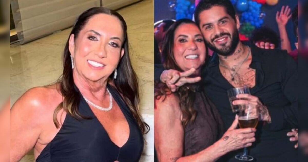 Mãe de Virginia deixa escapar momento com Zé Felipe na festa de Maria Alice; veja