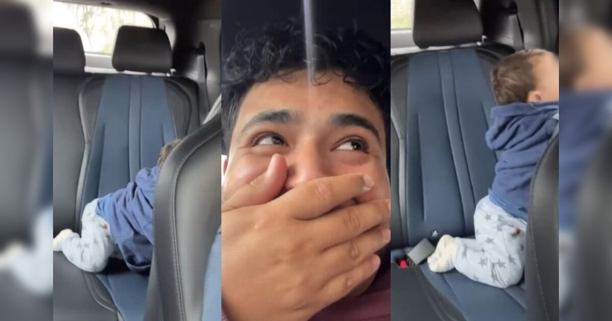 Mãe esquece bebê em carro de aplicativo no PR e motorista registra em vídeo