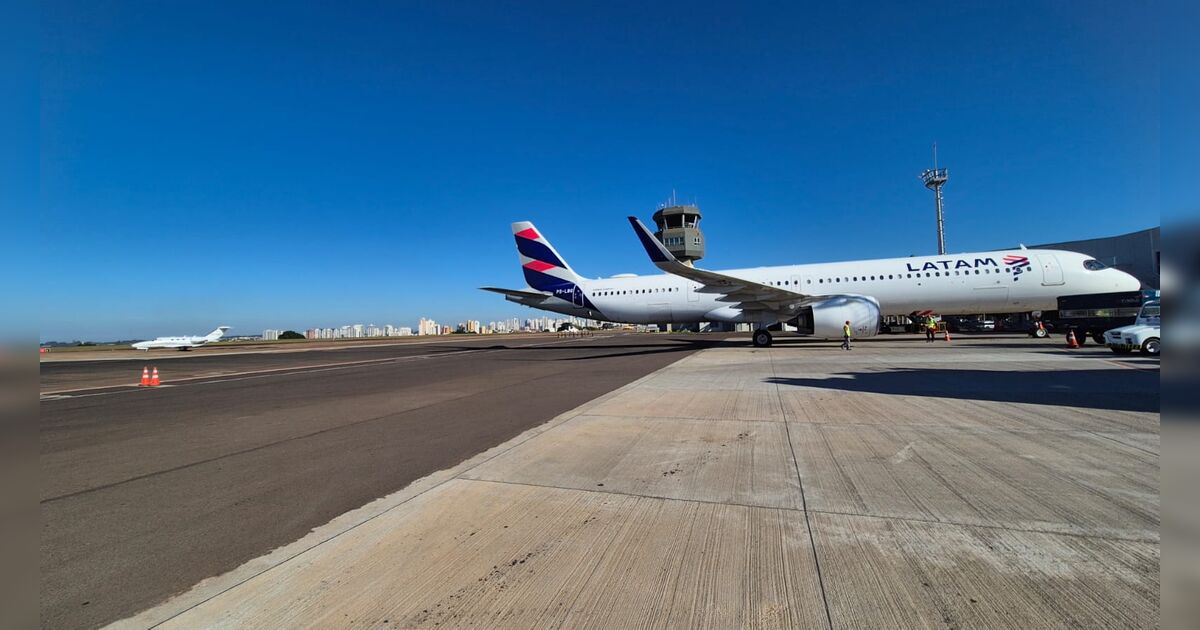 Latam anuncia ampliação de voos na rota Londrina-Congonhas