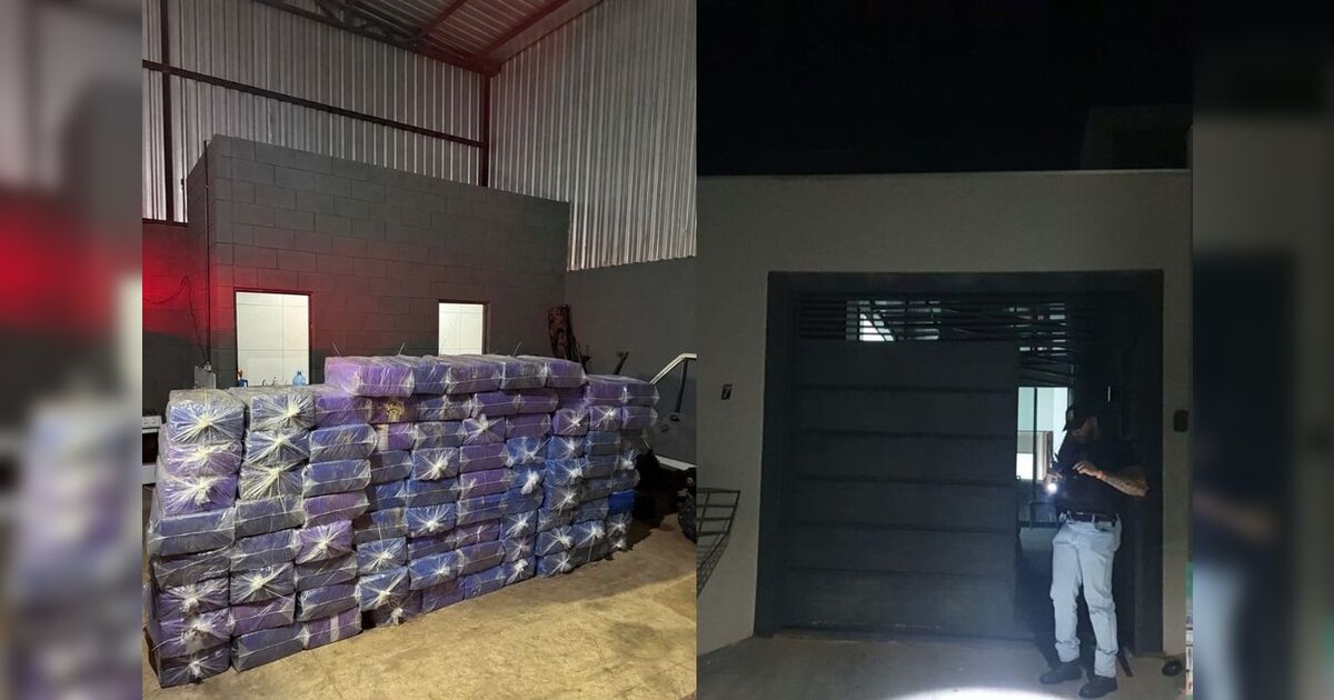 Polícia investiga sequestro e descobre depósito com mais de duas toneladas de drogas no PR