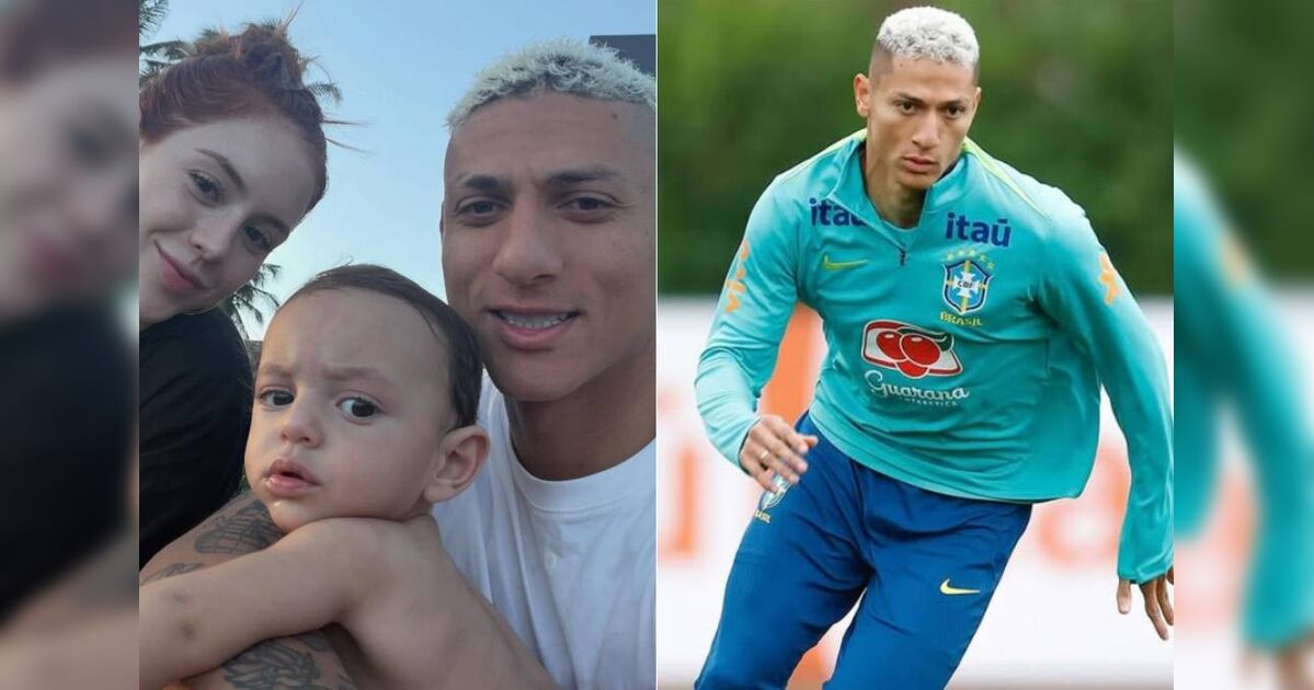 Richarlison rebate crítica sobre o nome do filho: "Não vai p