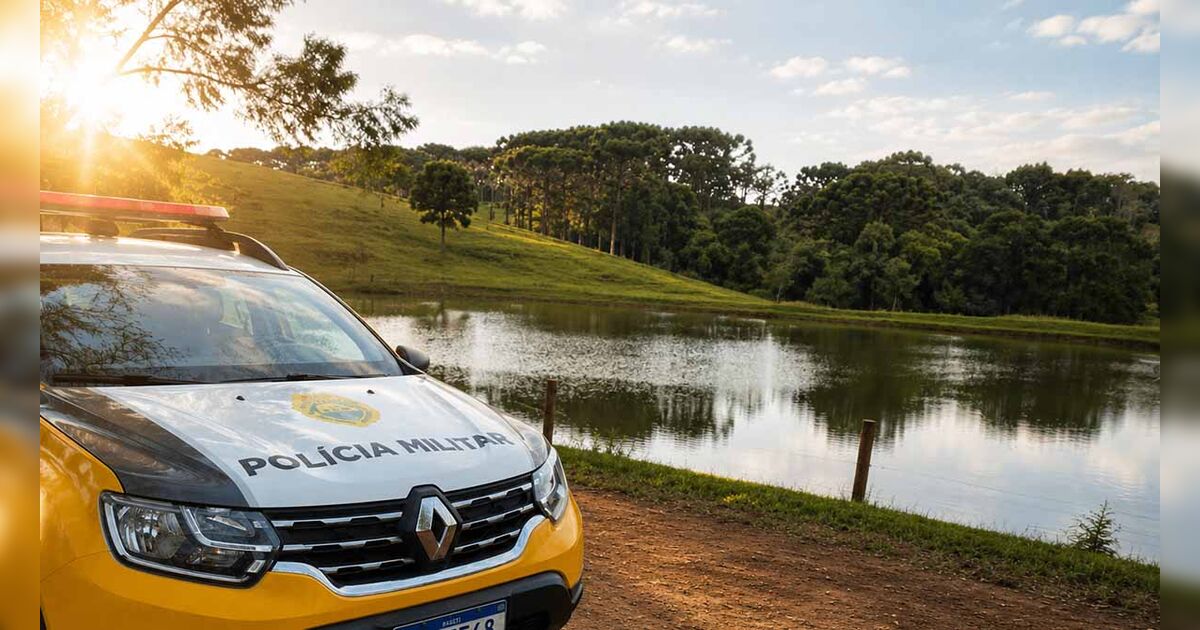 Homem é preso após furto de peixes em propriedade rural de L
