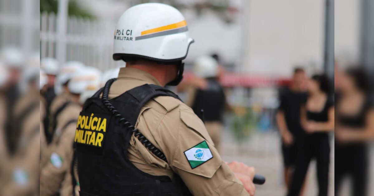PM reforça orientaçőes de segurança para locais com transmis