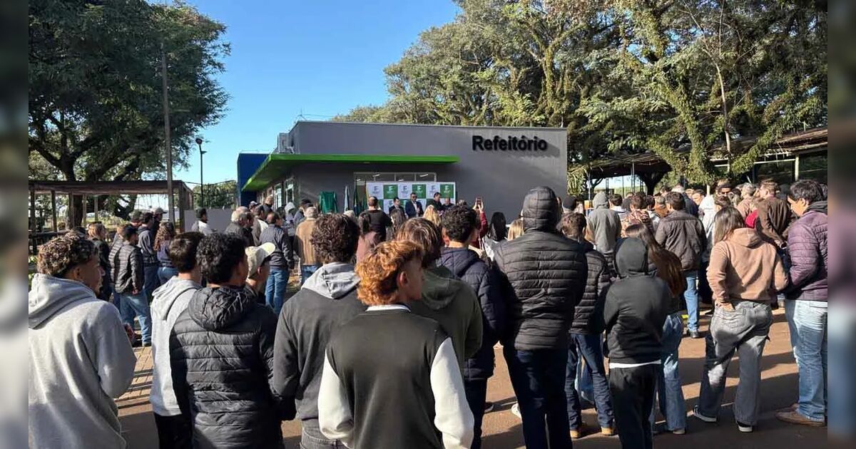 IFPR Ivaiporã entrega refeitório e amplia estrutura para estudantes