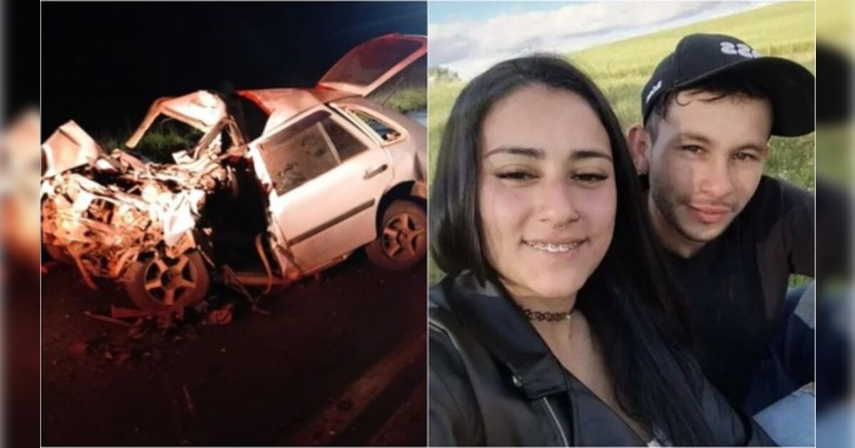 Quem é o jovem casal que morreu após acidente com caminhão na BR-470