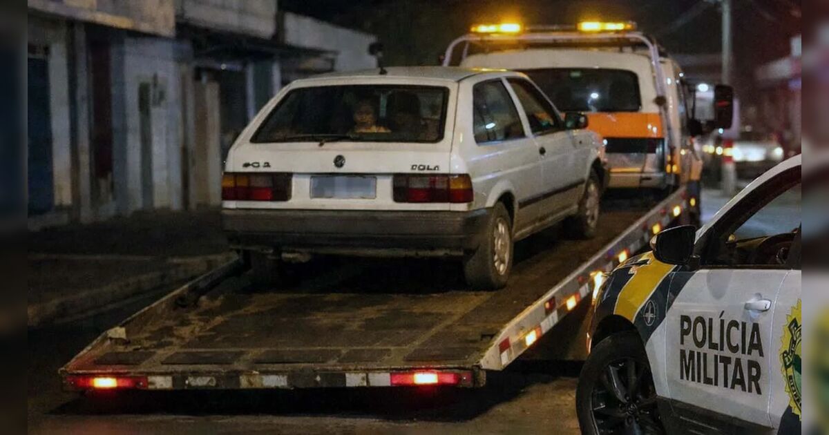 Motorista recusa bafômetro e carro é apreendido em Rio Branco do Ivaí