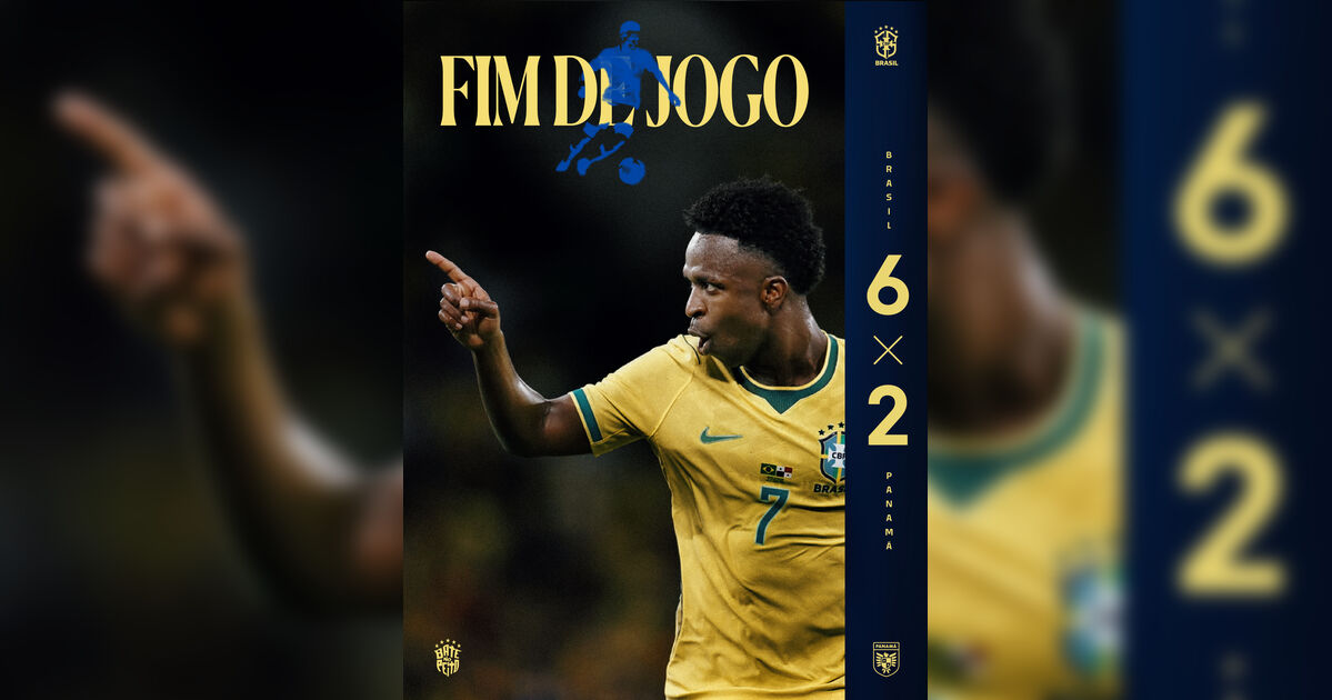 Em clima de festa, Brasil goleia o Panamá por 6 a 2 em amistoso antes da Copa