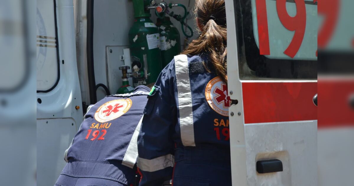 Casal é intubado após explosão ao tentar acender churrasquei