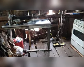 Casal de idosos era obrigado a viver em paiol há 20 anos em fazenda no PR