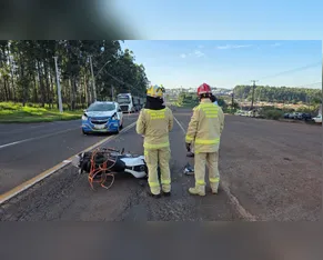 Dois acidentes mobilizam equipes de resgate na BR-376 em Apucarana