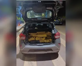 Apucaranense é preso em Icaraíma com 235 kg de maconha em carro furtado