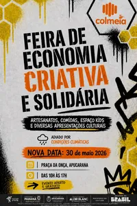 A realização da feira é viabilizada por meio de políticas públicas de incentivo