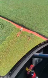 Helicóptero da PMPR localiza em Cascavel suspeitos de latrocínio em SC