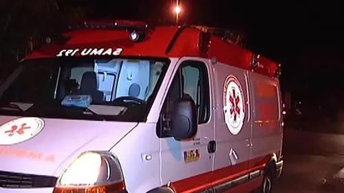O acidente aconteceu na Rua Vicente Petriceli