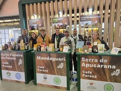Produtores da Serra de Apucarana durante evento